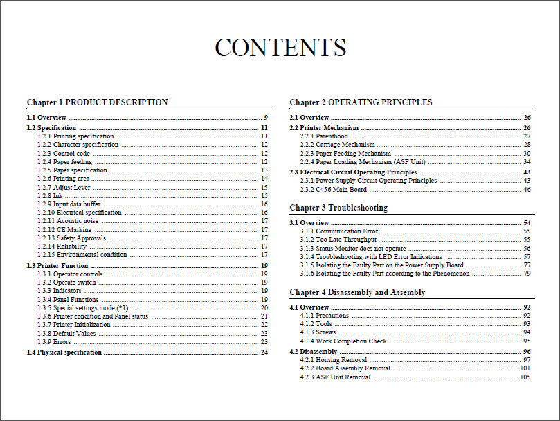 EPSON 950_960 Service Manual-2